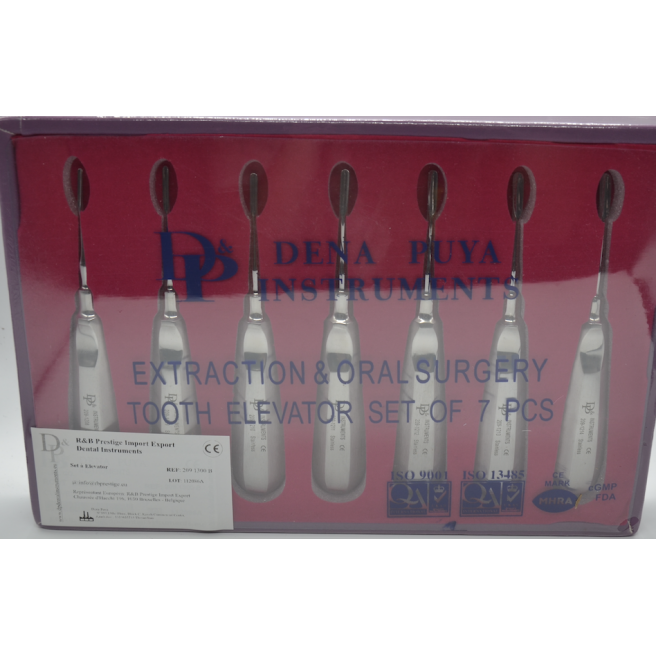 ELEVATOR BEIN CURVED  SET OF 7 PCS