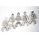 IMPRESSION TRAY  PARTIAL /DENTURE SET OF 10 PCS WITH RETENTION RIM