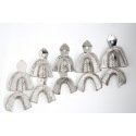 IMPRESSION TRAY  PARTIAL /DENTURE SET OF 10 PCS WITH RETENTION RIM