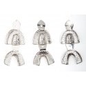 IMPRESSION TRAY  PARTIAL /DENTURE SET OF 6 PCS WITH RETENTION RIM
