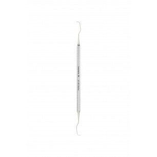 Gracey Standard Curette, 1/2 Slight contra-angle for anterior incisors       and canines