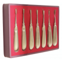 ELEVATOR LUXATER STREIGHT AND CURVED  SET OF 7 PCS