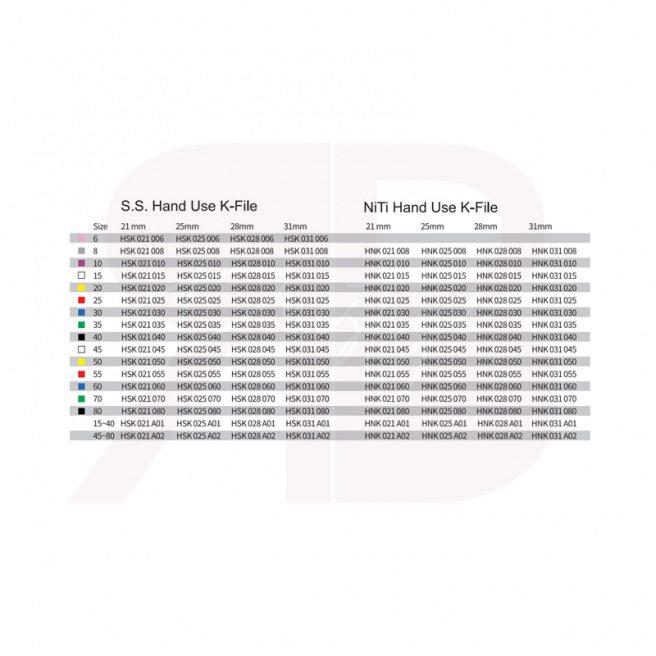 K-files Niti Flexible