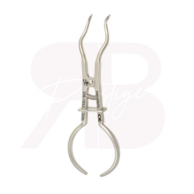 PINCE À CLAMP - Clamp Forceps - BREWER - L:170mm