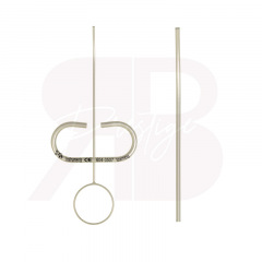 Pistolet à MTA - MTA Carrier - courbés - I.D. 1.2 mm – O.D. 1.5 mm Pistolet à MTA - MTA Carrier - courbés - I.D. 1.2 mm – O.D. 1.5 mm