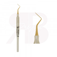 PÉRIOTOME - Manche creux  - Plaqué titane - simple.droit PÉRIOTOME - Manche creux  - Plaqué titane - simple.droit