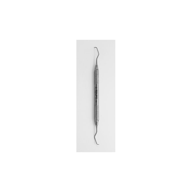 Curette p. anterieur et premolaires, manche creux